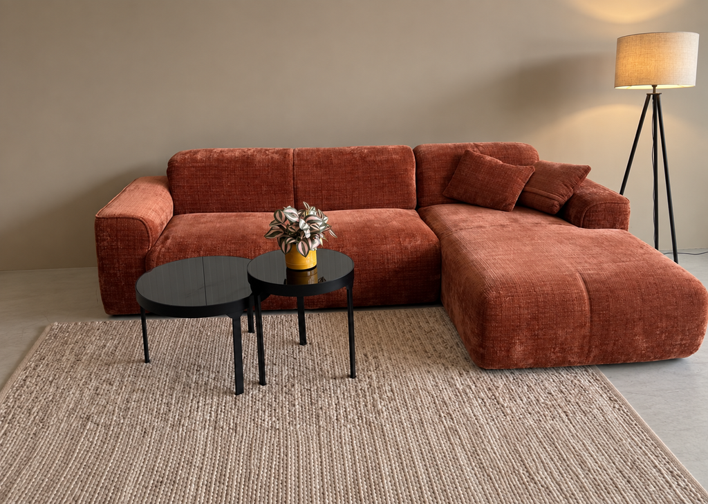 YUMA hoekbank met slaapfunctie | SIA HOME