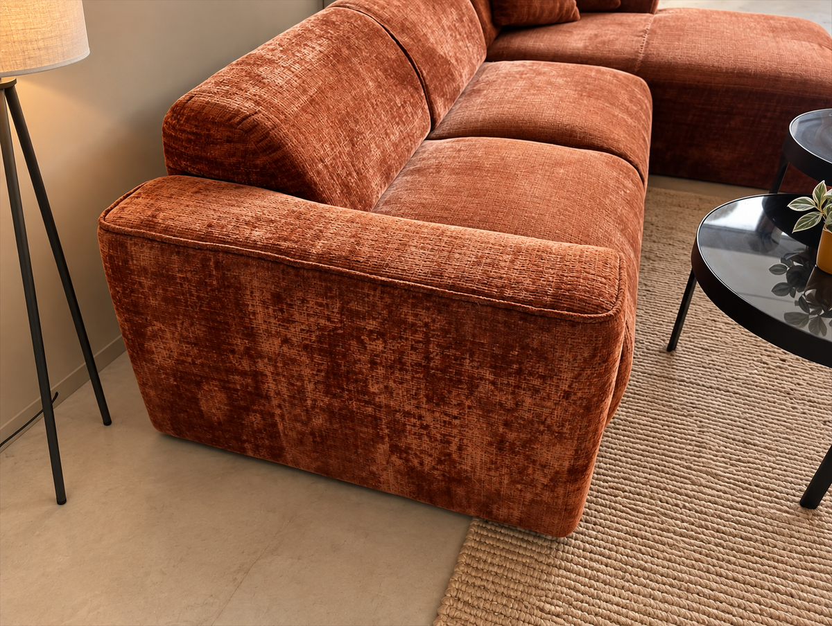 YUMA hoekbank met slaapfunctie | SIA HOME