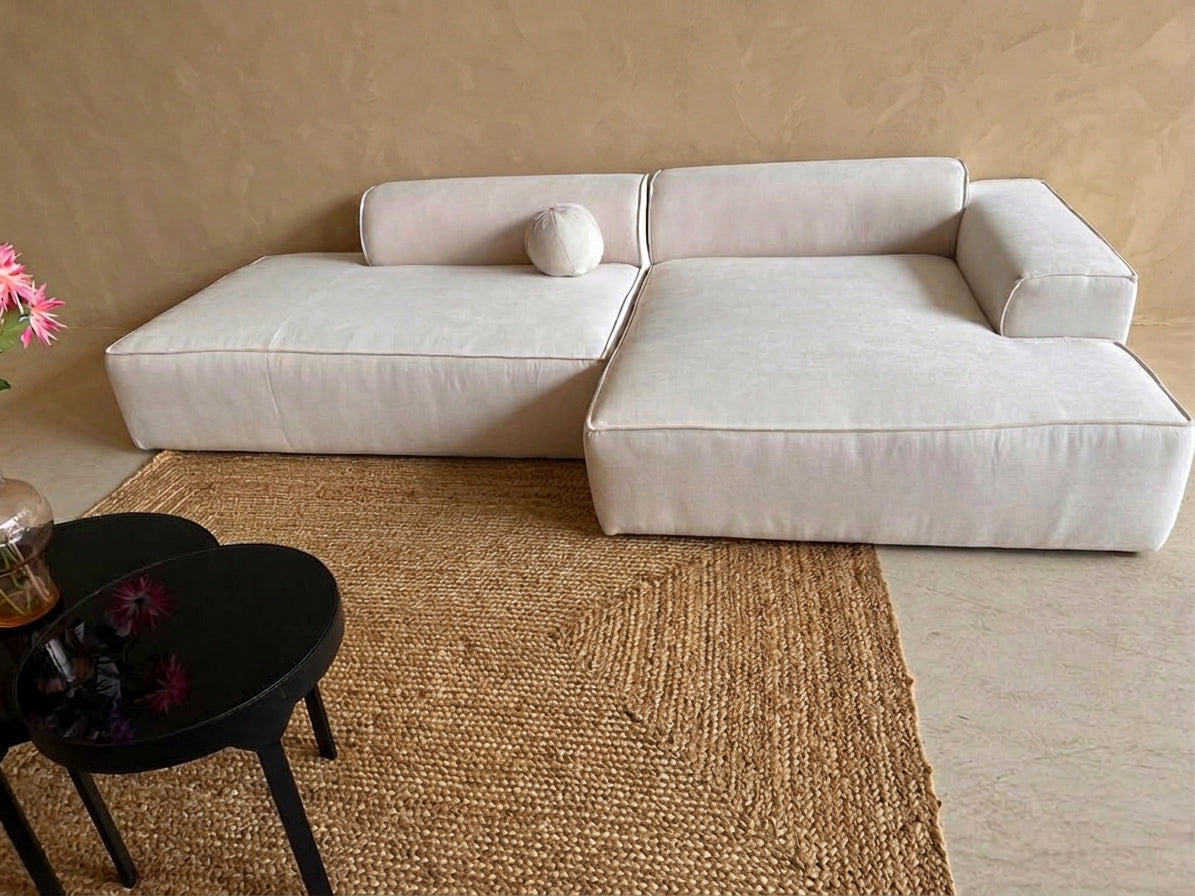 SIA HOME hoekbank - creme