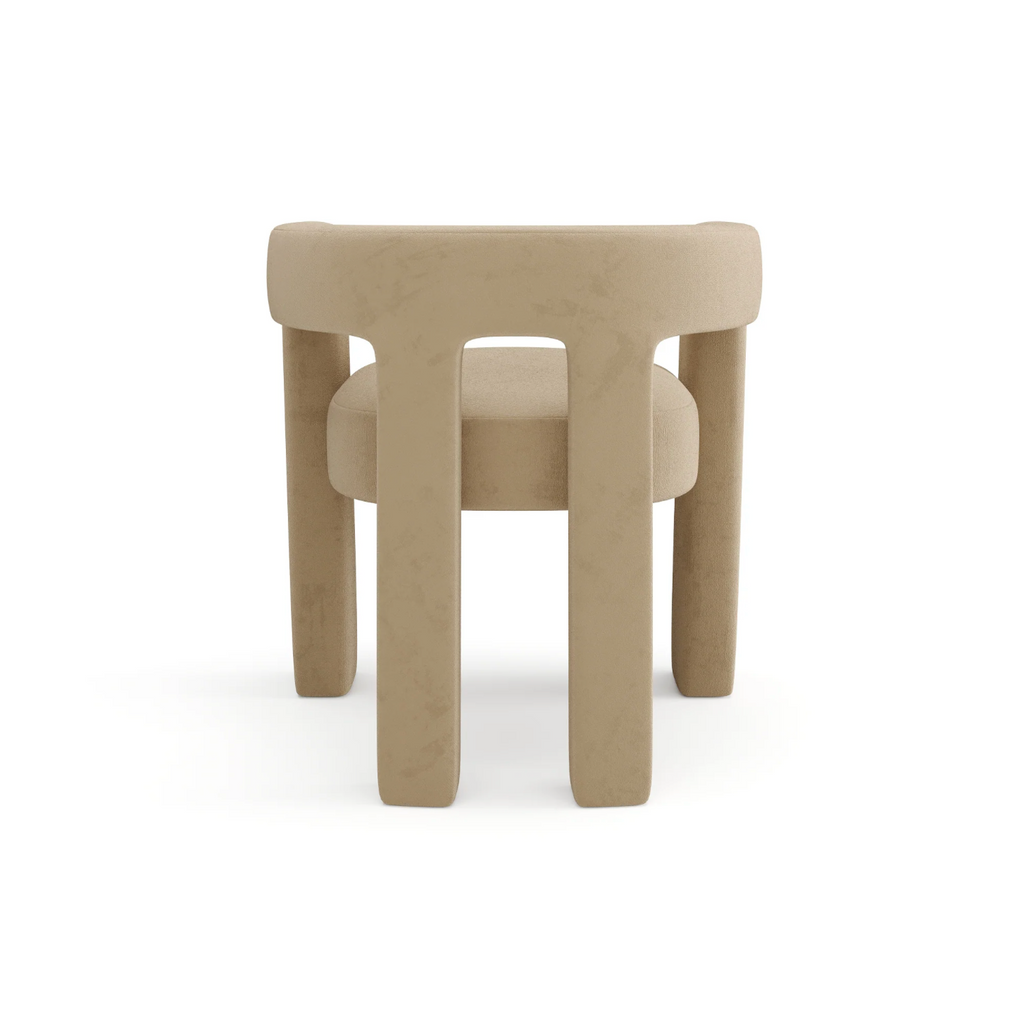 Nieuw! SIA HOME eetkamerstoel van glad fluweel